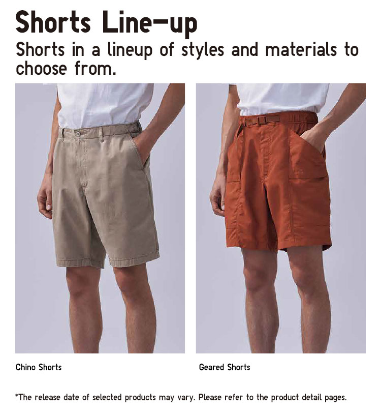 Men's SHORTS｜Sleek designs \u0026 cool 