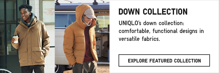 uniqlo men down