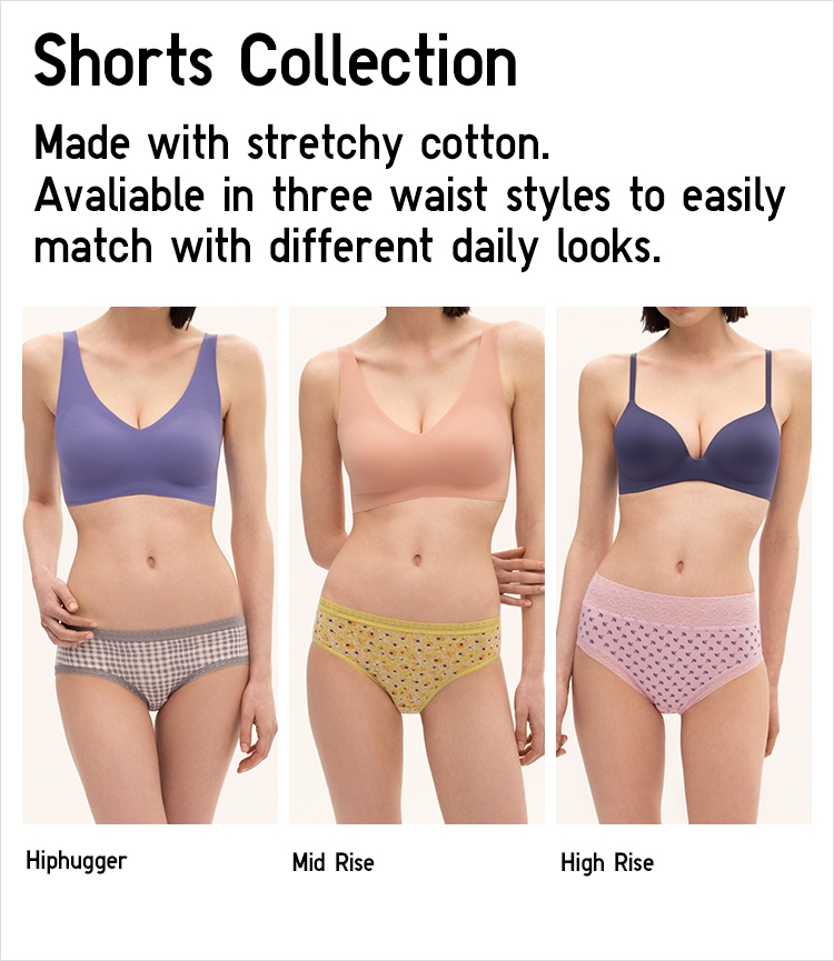 Women's SHORTS & BRIEFS｜AIRism, Seamless, Comfy & Natural-UNIQLO