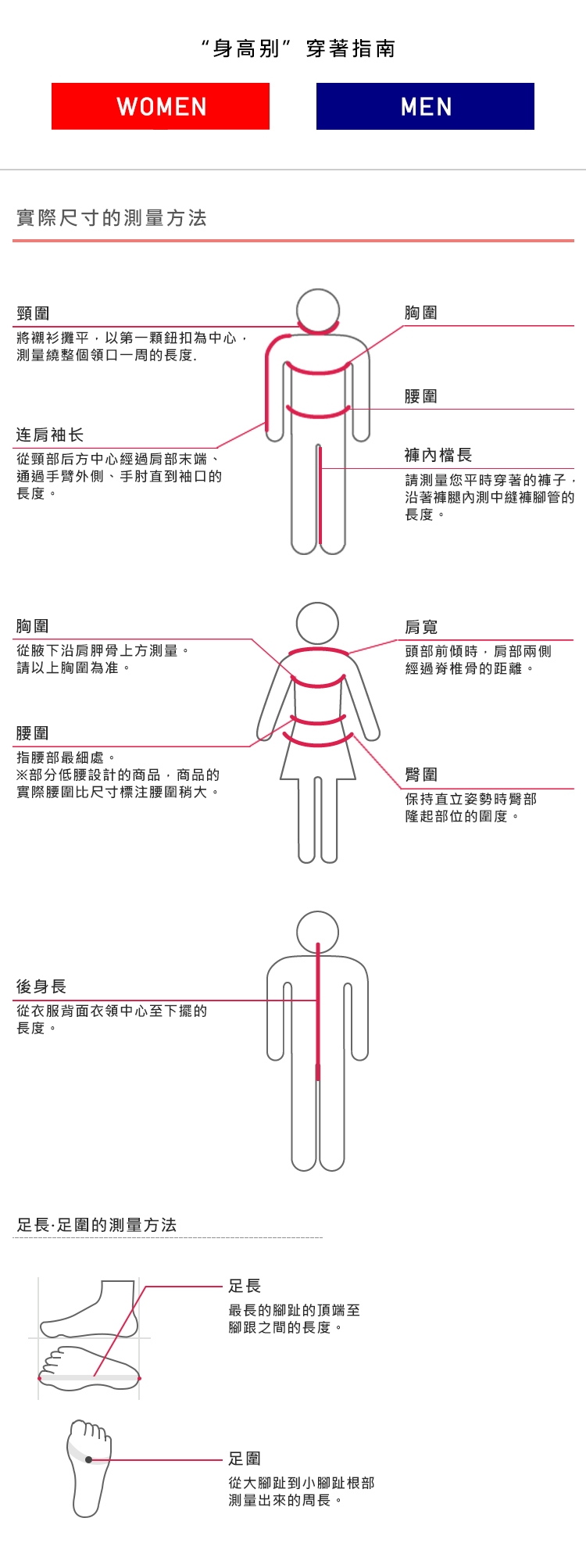 身高別 穿著指南 Uniqlo Official Online Flagship Store