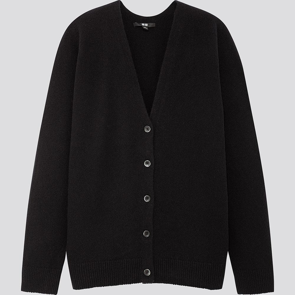 uniqlo white cardigan