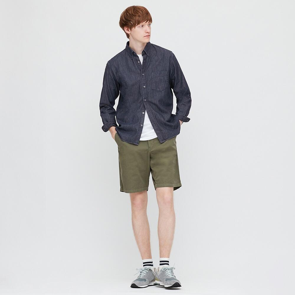 uniqlo button up