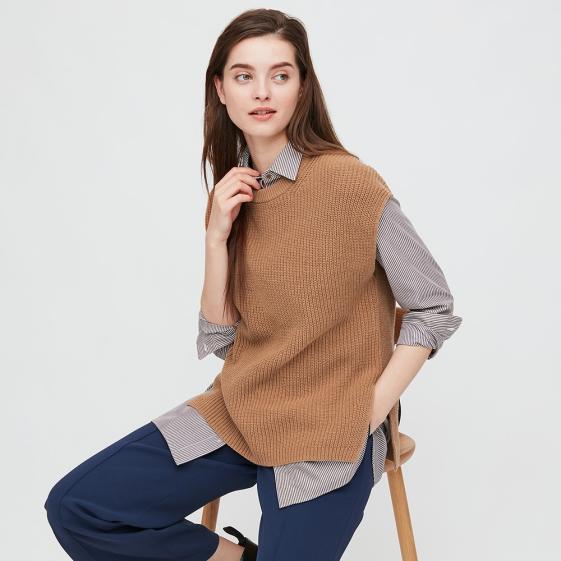 uniqlo knitted vest