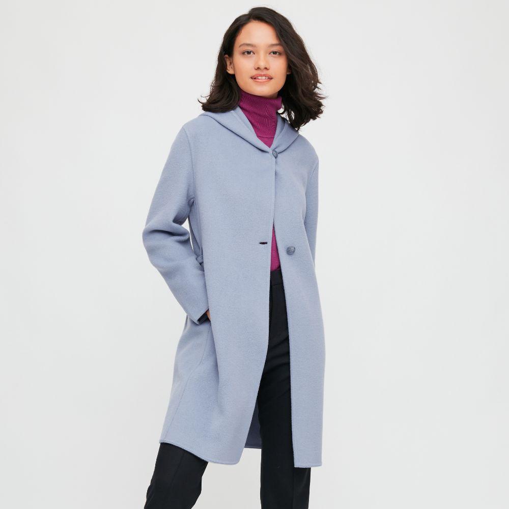uniqlo blue coat
