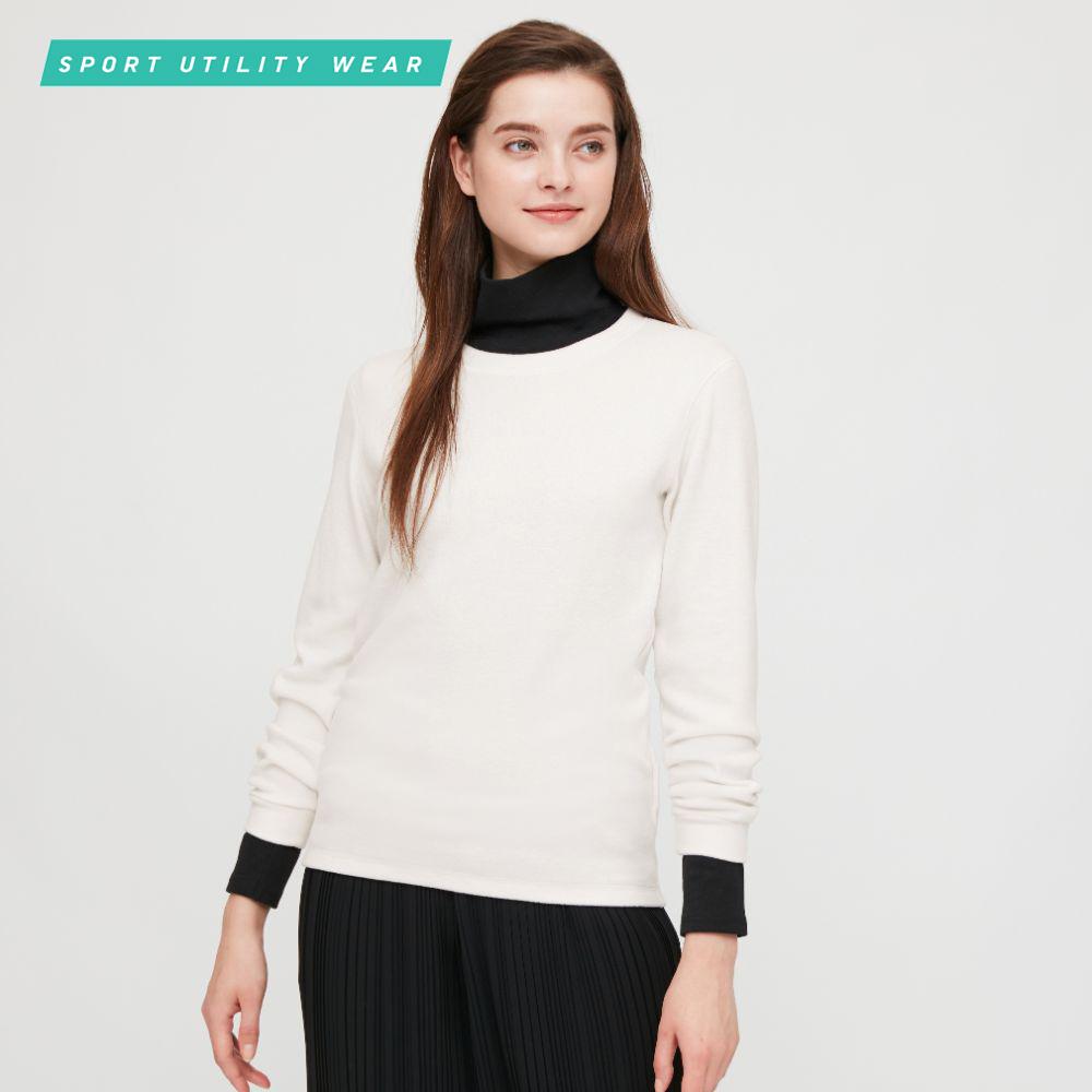 Uniqlo long sleeve polo womens Clearance