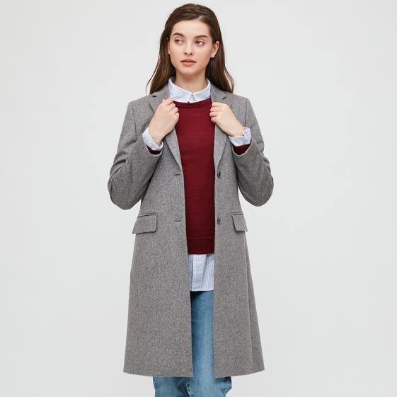 uniqlo cashmere coat
