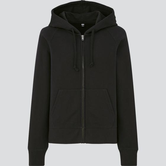 long full zip hoodie