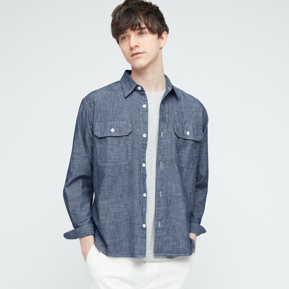 uniqlo button up
