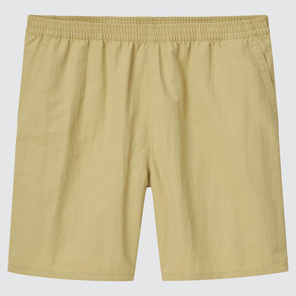 UNIQLO mens 3XL yellow mesh lined swim shorts trunks drawstring waist 42 45  NEW