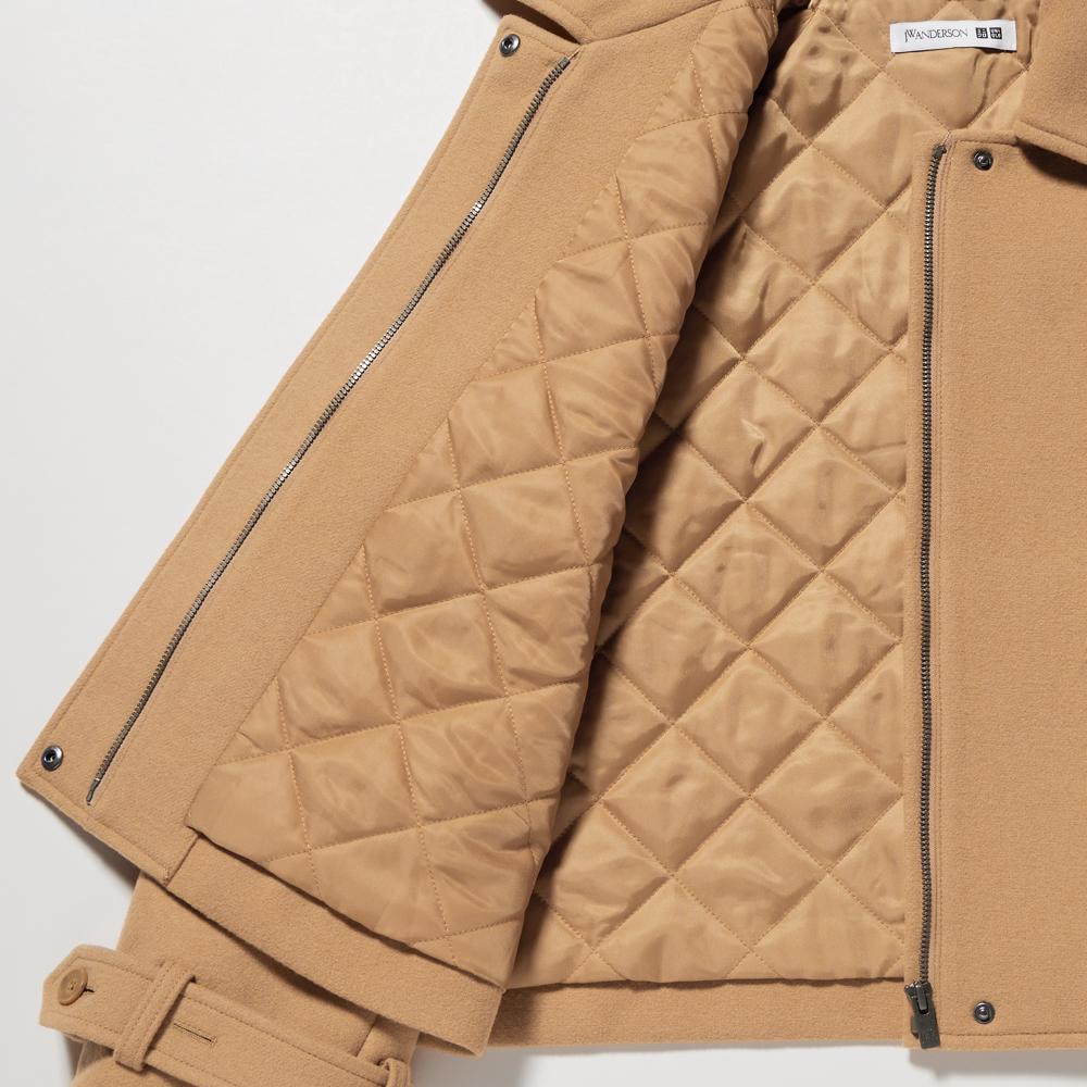 WOMEN JW ANDERSON WOOL BLEND SHORT JACKET UNIQLO HONG KONG