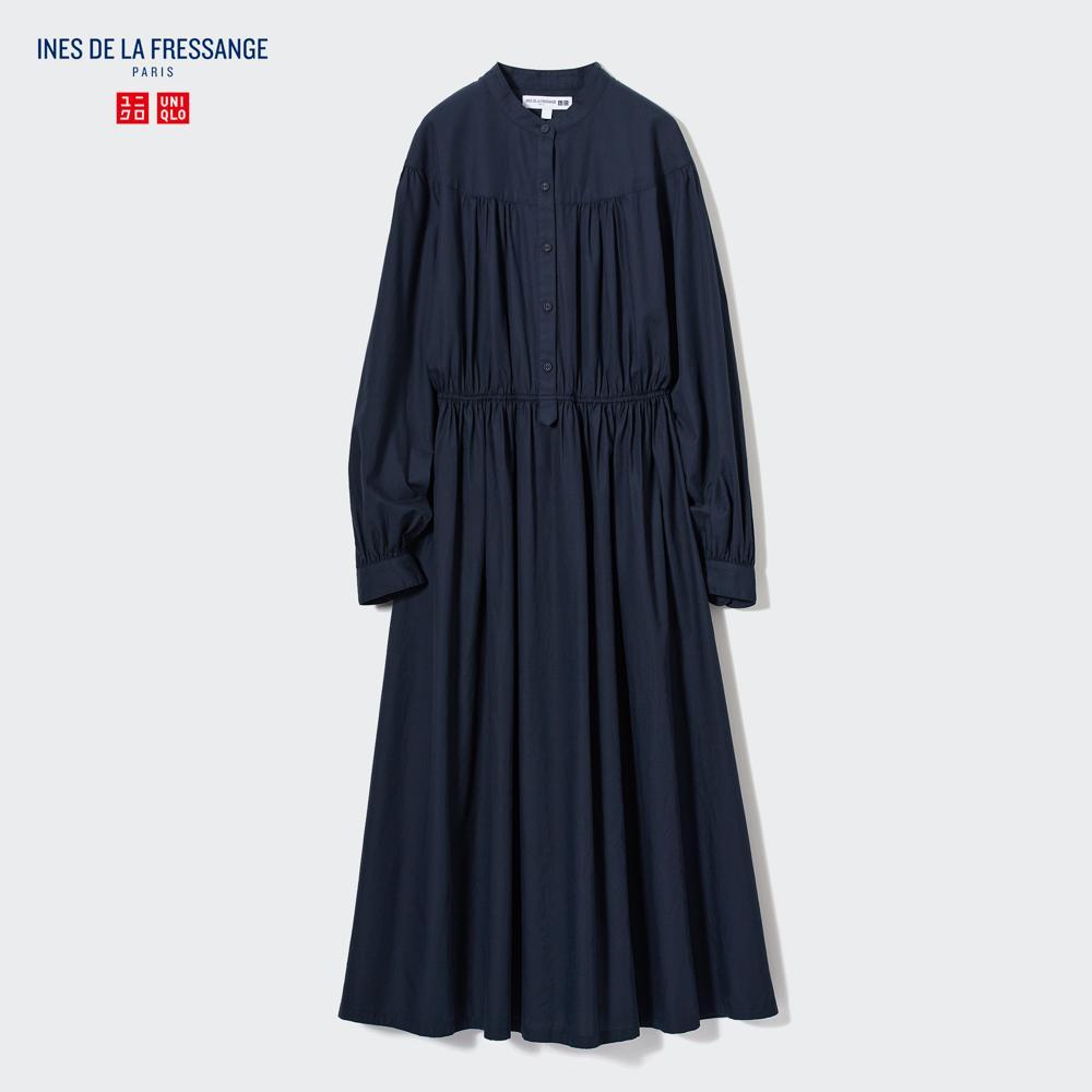 Uniqlo navy dress sale