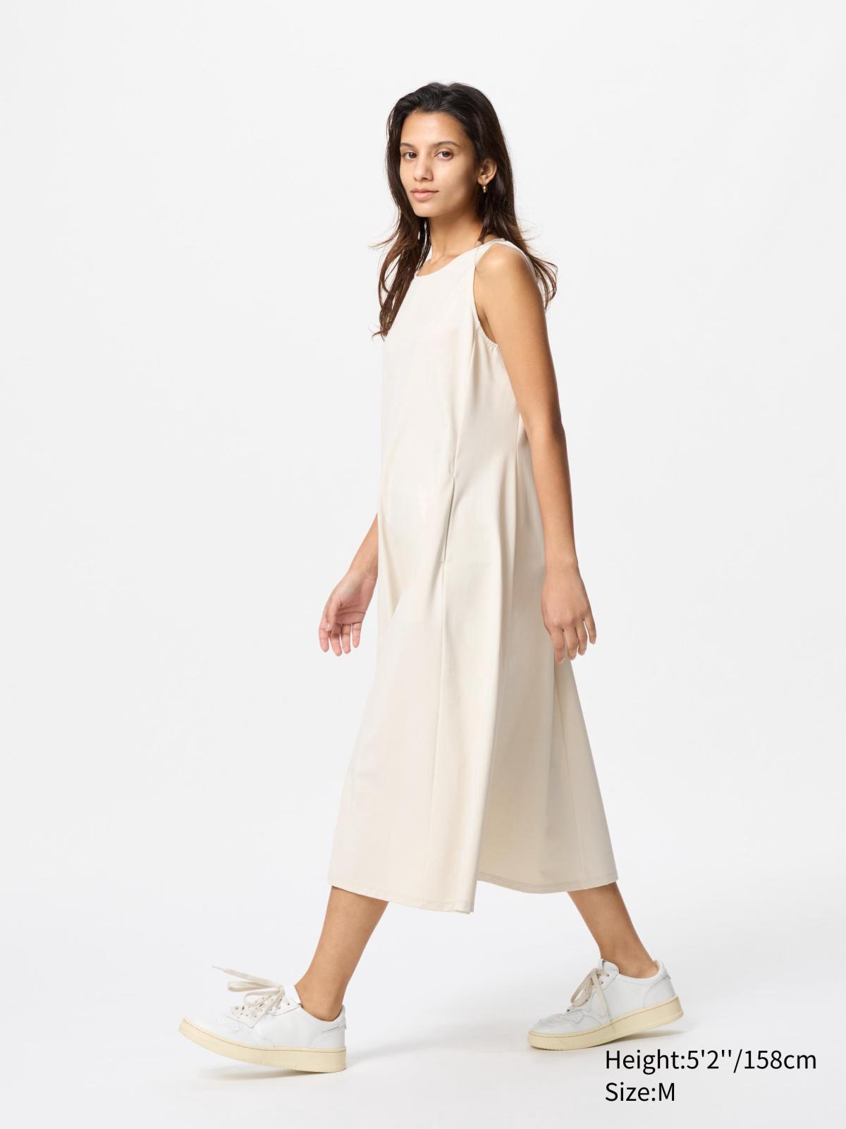 uniqlo jersey balloon dress An outfit using Jersey Balloon Dress SleevelessUNIQLO SG