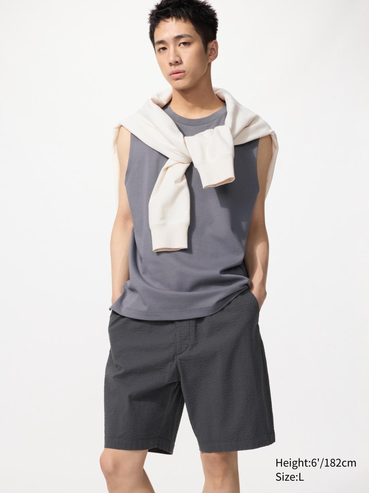 パンツ WAKE Stretch easy shorts Men Loungewear Easy Pants (Easy Shorts) - UNIQLO HONG KONG & MACAU