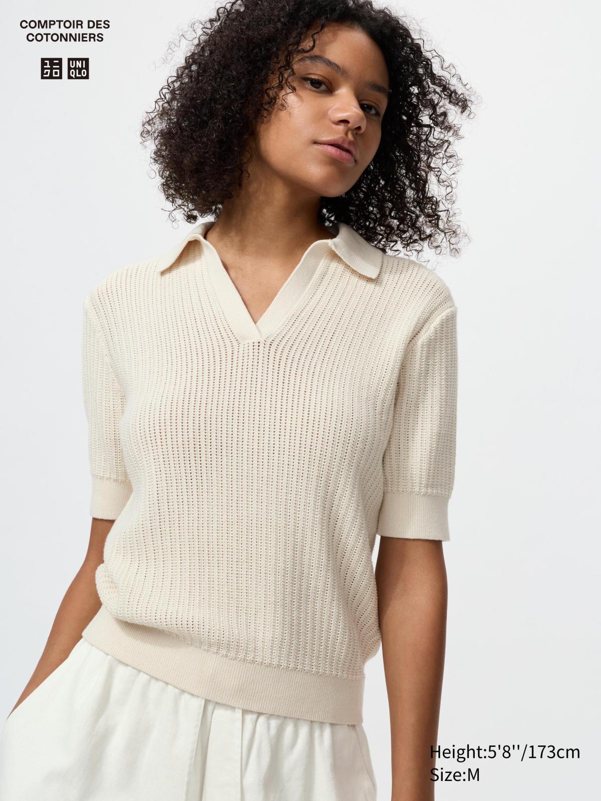 Women Tops Polo Shirts (Short Sleeve) - UNIQLO HONG KONG & MACAU