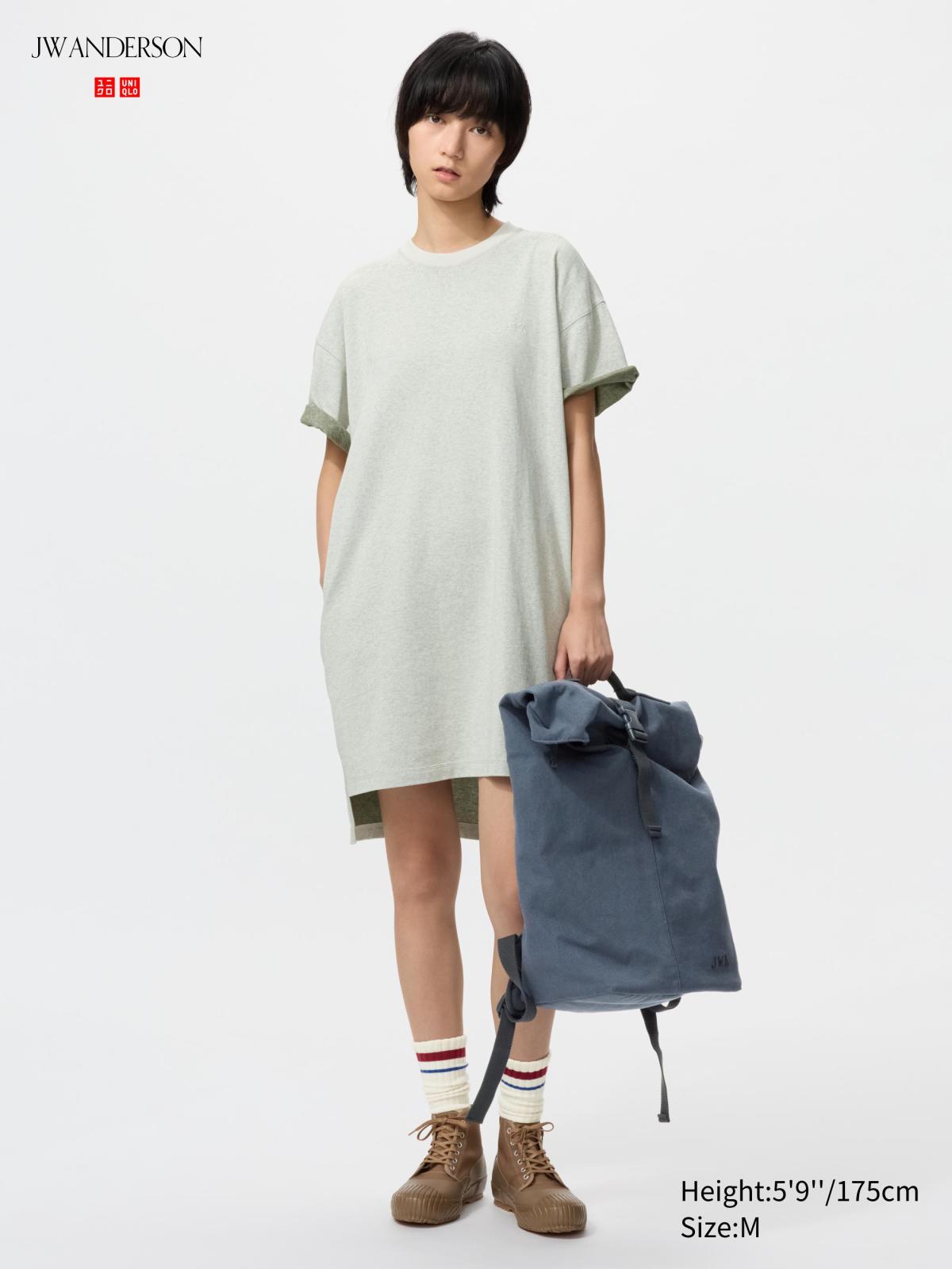 Tシャツ(半袖+袖なし) JW Anderson RH Print T-shirt Dress Women Collaborations UNIQLO and JW ANDERSON (dresses​) - UNIQLO