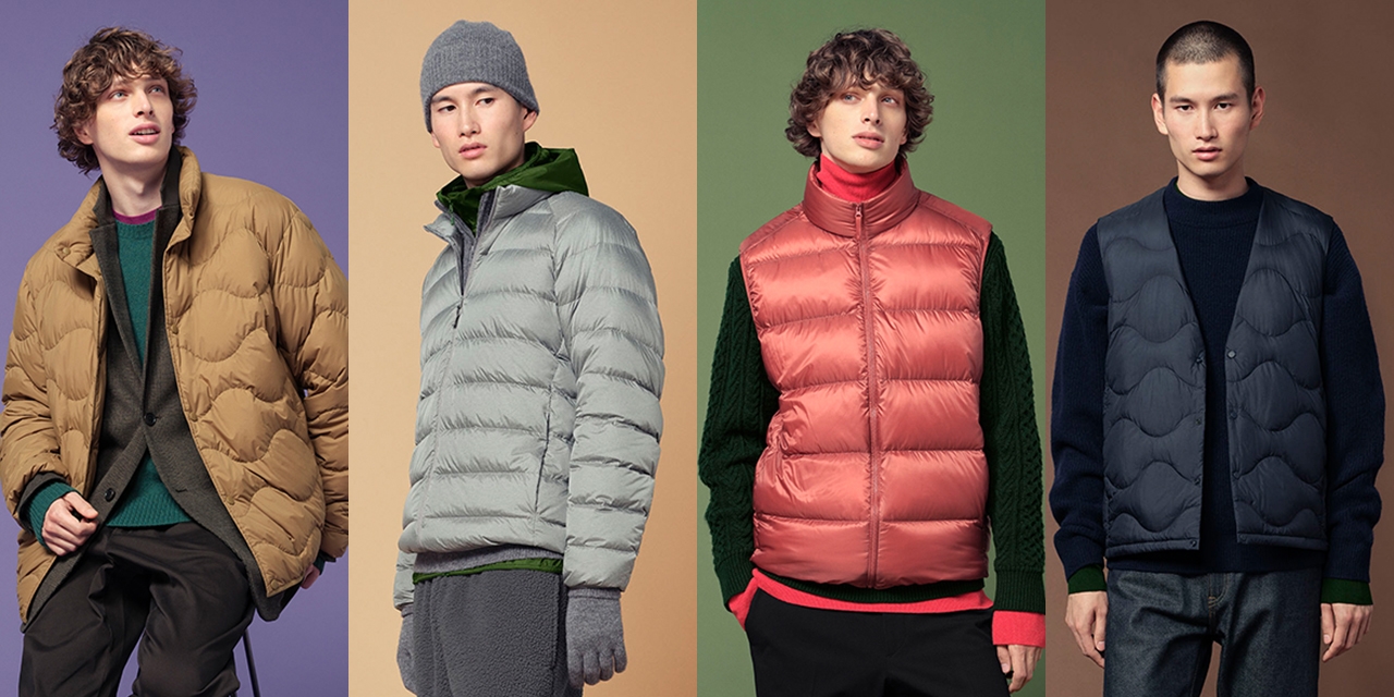 uniqlo non quilted down jacket