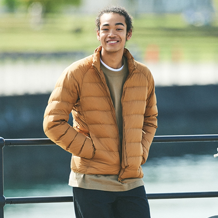 uniqlo non quilted down jacket