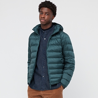 uniqlo non quilted down jacket