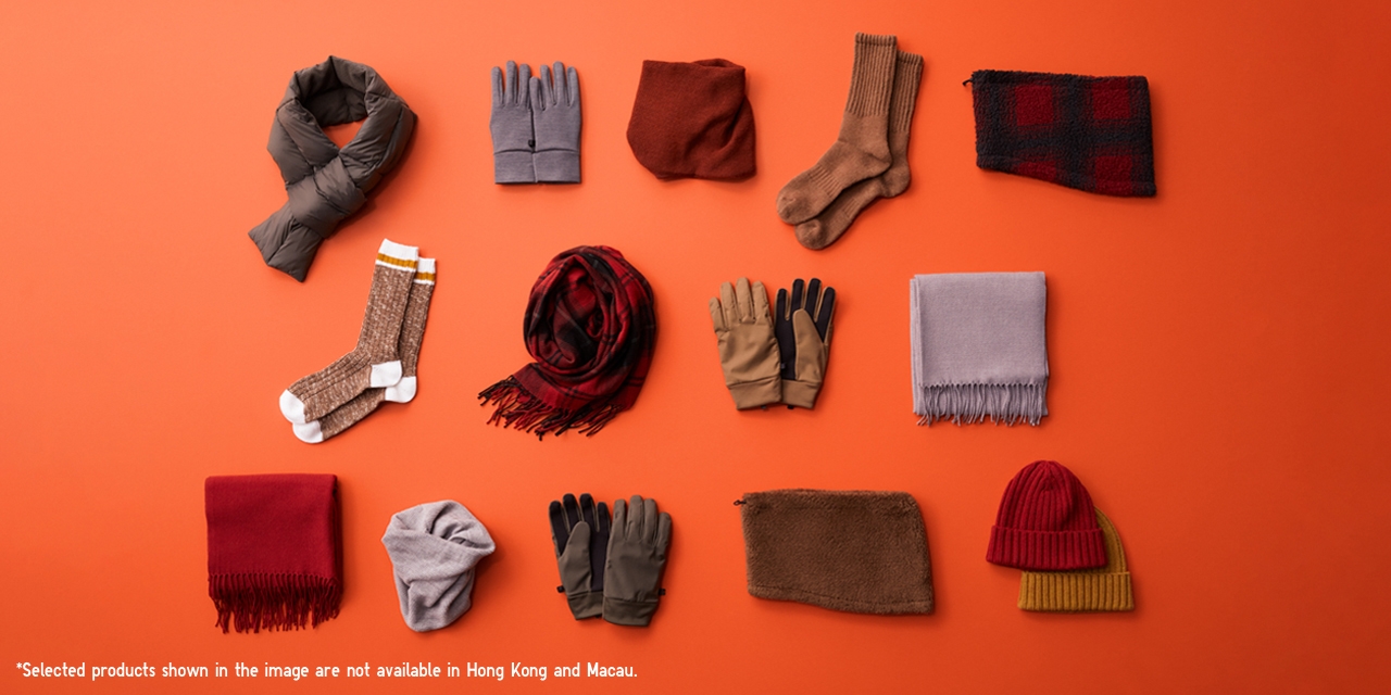 Men's HEATTECH Collection Stay warm with 3 types of HEATTECH UNIQLO