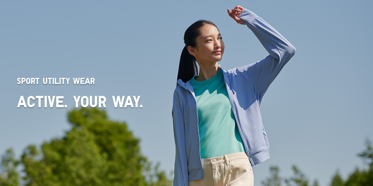 Women's Sport Utility Wear Featured Story｜Active. Your Way. UNIQLO