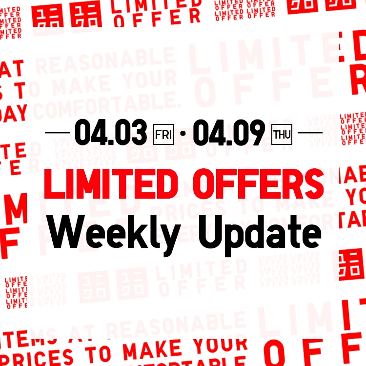 Weekly Limited Offers 04.03 - 04.09​​