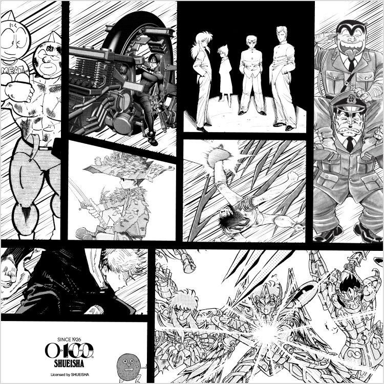 Lineup MANGA UT SHUEISHA 100th